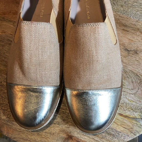 Enzo Angiolini Vayatama Jute & Silver Espadrilles - Picture 6 of 8